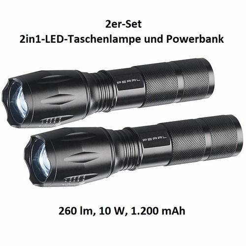 Neu led taschenlampe powerbank - taschenlampe,