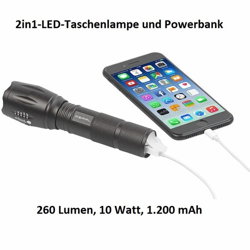 Neu led taschenlampe powerbank - neu,